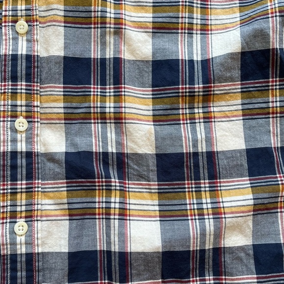 Pendleton Plaid Short Sleeve Button Up Shirt | Men's L - Picture 9 of 9